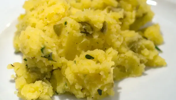 Kartoffel-Oliven-Püree