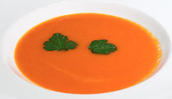 Paprika-Pastis-Suppe nach Wolfram Siebeck